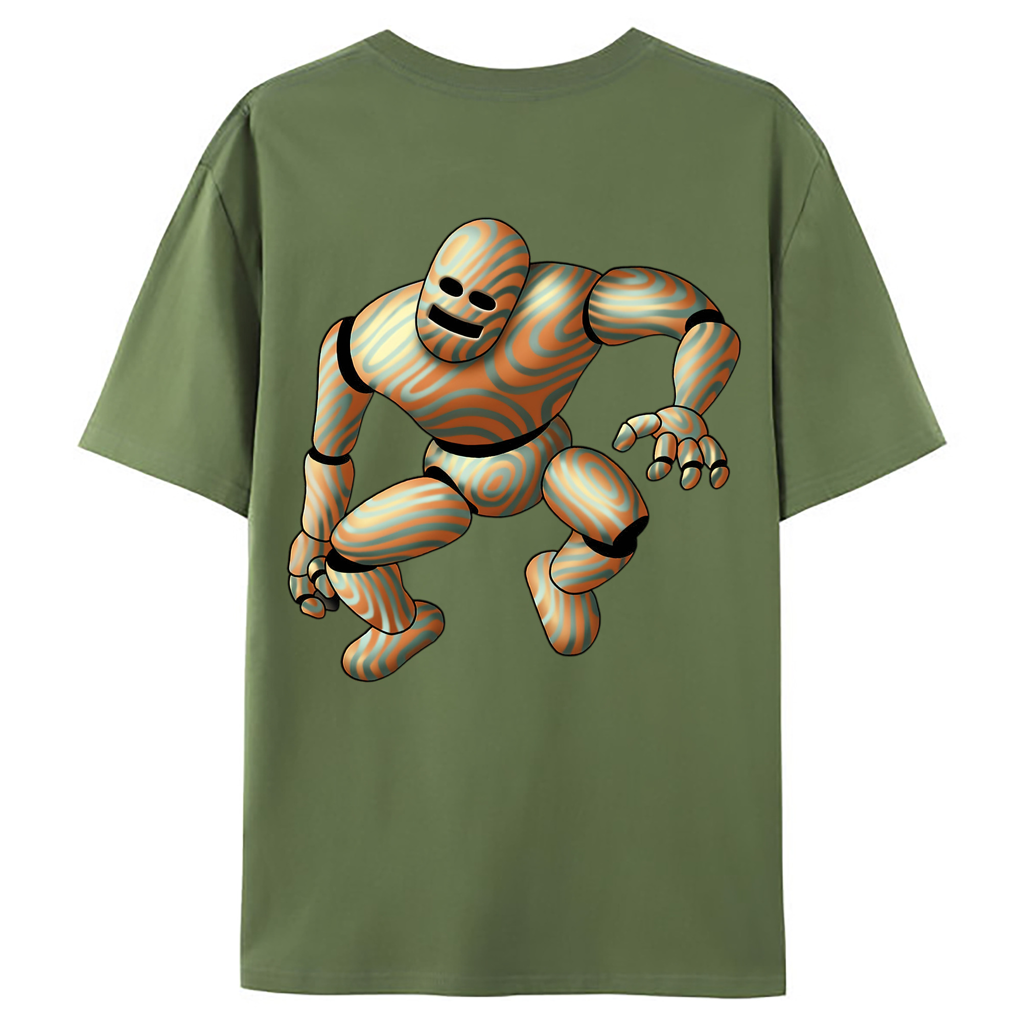 （画像用） ドラゴンクエスト Doragon Kuesuto Dragon Quest 綿100％ メンズ半袖Tシャツ（バックプリント） 通気性